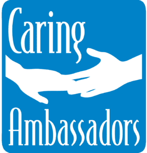 Caring Ambassadors Symbol. A mobius ribbon reminding us health is interconnected.
